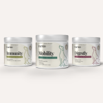 Zestaw naturalnych suplementów dla starszych psów seniorów